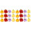 24Pcs Assorted Resin Miniature Fruit Sofa Charms DIY Phone Case Decor 1
