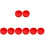 8Pcs Non-Slip Silicone Beer Coaster Pad Red Protective Mat 1