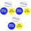9Pcs Poker Chips Game Counting Tokens Durable 2