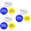 9Pcs Poker Chips Game Counting Tokens Durable 6