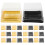 600Pcs Black Pet Square Moon Cake Boxes Food Storage Cases Lightweight 1