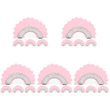 20Pcs Pink Metal Tongue Bird Whistles Fun Party Noise Makers