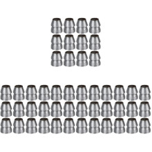48Pcs Hammer Taper Wedges Iron Metal Handle Tool Installation Kit