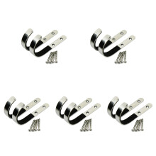 10Pcs Wall Mount Hooks Durable Steel Rack for Hunting Storage