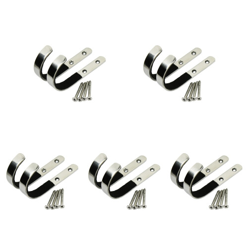 10Pcs Wall Mount Hooks Durable Steel Rack for Hunting Storage