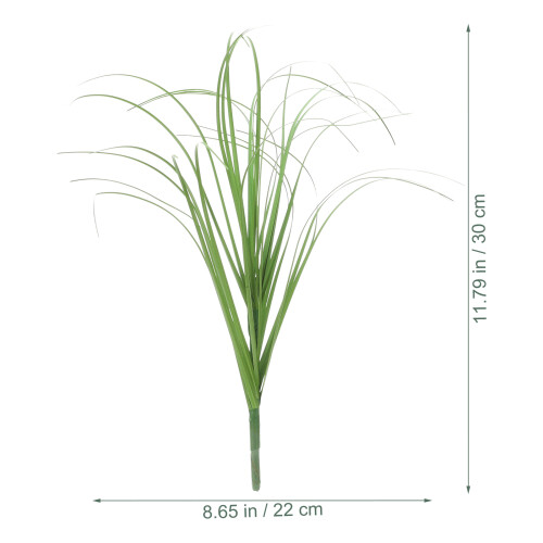 12Pcs Simulation Grass Plastic Models for Home Decor Photography Props 2