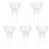 5Pcs Stylish Jellyfish Cocktail Goblets Versatile Drinking Glasses 1