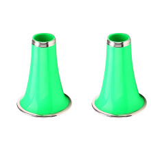 2Pcs Plastic Clarinet Bell Green for Clarinet Replacement Use