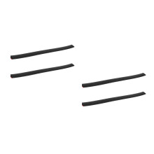 4Pcs Anti-Slip Plastic Threshold Ramp Pads for Sweeping