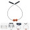 3Pcs Multi Eyeglasses Strap Holder Durable Glasses Strap for Neck Wear 8
