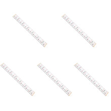 5Pcs Growth Wall Chart Pink Height Ruler for Bedroom