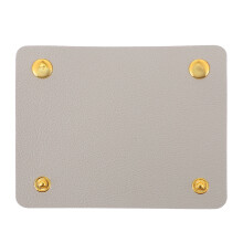 2Stk Grau PU Leder Gepäckgriffschoner Für Handtaschen Komfort