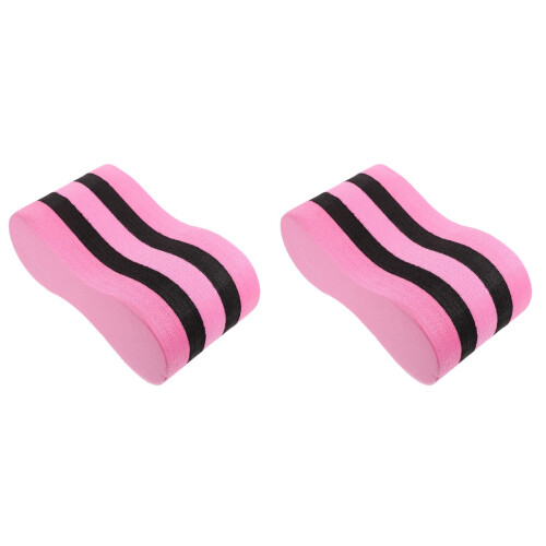 2Stk Schwimmzug Pull Buoy Pink Eva Schwimmtraining Für Kinder