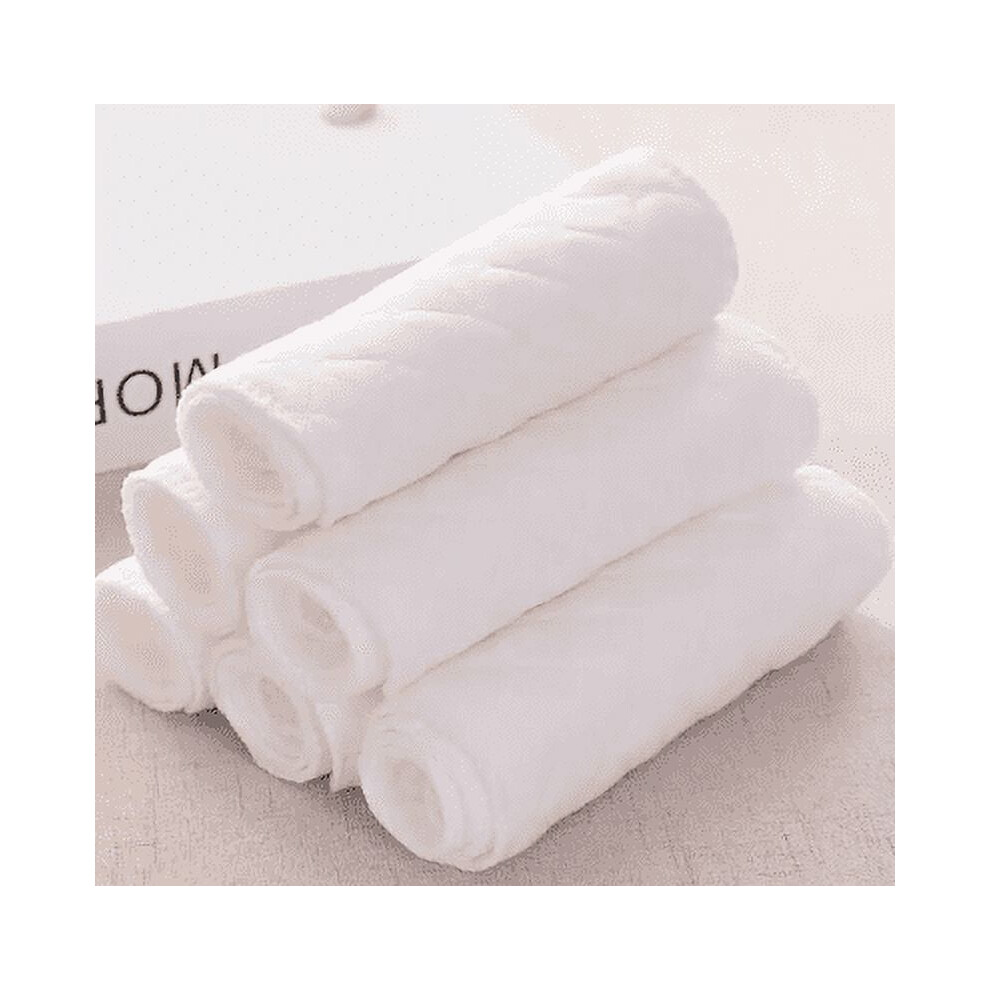 Super Absorbent Muslin Burp Cloths for Babies, Cotton Burp Rags, 12.6"x4.72", Neutral Design – Compatible with All Baby Care Routines