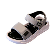 Willtoo Sandals Boy Girls Fashion Comfortable Beach Sandals With Soft Soles In Summer Gray 3-3.5 Years