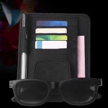 Easy Clean Sun Visor Card Holder