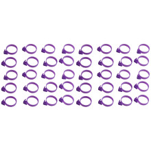 40St Silicone Sluitringen Paars Voor Icing En Taartzak Gebruik