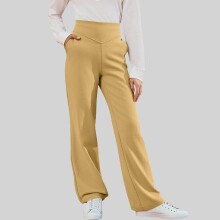 Girls Flare Leggings with Pockets Cross High Waisted Dance Yoga Pants Tween Girl Plain Casual Active Bell Bottoms 2025 Fall Winter Pant,Sizes 5-15