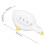 Cute Duck Ceramic Soap Dish — 20x12x8cm, Self-Draining Bathroom Accessory 2