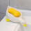 Cute Duck Ceramic Soap Dish — 20x12x8cm, Self-Draining Bathroom Accessory 15