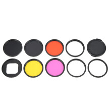 Komplettes Objektivzubehör-Set für die Outdoor-Fotografie, FLD-Fluoreszenzfilter und Farbkorrektursystem, erweitertes UV-CPL-FLD-Filterset für