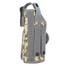 Étui tactique réglable pour pistolet, design compact et facile à transporter, fermeture rapide antidérapante en caoutchouc, nylon durable de