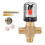 Messing-Thermostat-Duschmischer, 115x62mm, Chrom 8