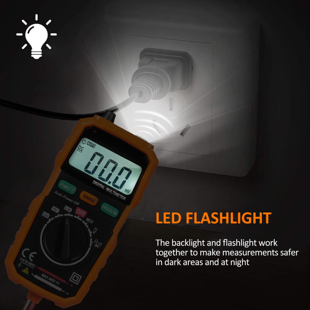 Safe Digital Multimeter with NCV Sensor