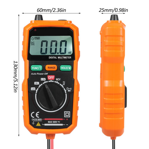 Safe Digital Multimeter with NCV Sensor