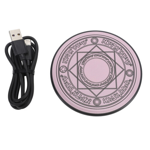 Magische Array 20W kabelloses Ladepad Sakura Pink Schnellladegerät Desktop-Style 1