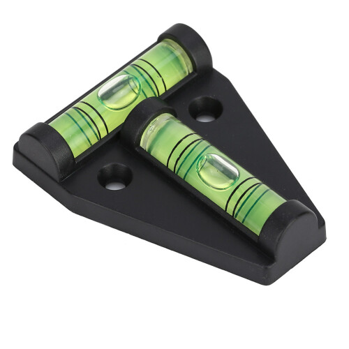 T Level Bubble 0-1200mm ABS Black 5x4x1 cm 2
