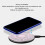 Magische Array 20W kabelloses Ladepad Sakura Pink Schnellladegerät Desktop-Style 4