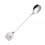 Κουτάλι παγωτού για ανακάτεμα τσαγιού-καφέ, κουτάλι από ανοξείδωτο ατσάλι με 4