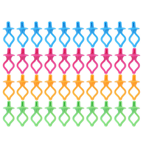 Flexible Silicone Material for Sewing Tools, Keep Thread Spools Organized Nipple-Shaped Bobbin Holders Clips Reusable Accessories, Sewing Machine 1