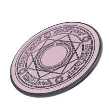 Magic Array 20W Wireless Charger Pad, Sakura Pink,Fast Charging, Breathing Light