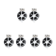 6Pcs Black Garden Wire Ties Flexible Durable Supports for Plants
