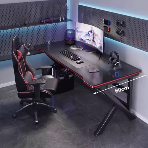 Computer Desk PC  Home Office Gaming Table black 2