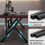 Computer Desk PC  Home Office Gaming Table black 5
