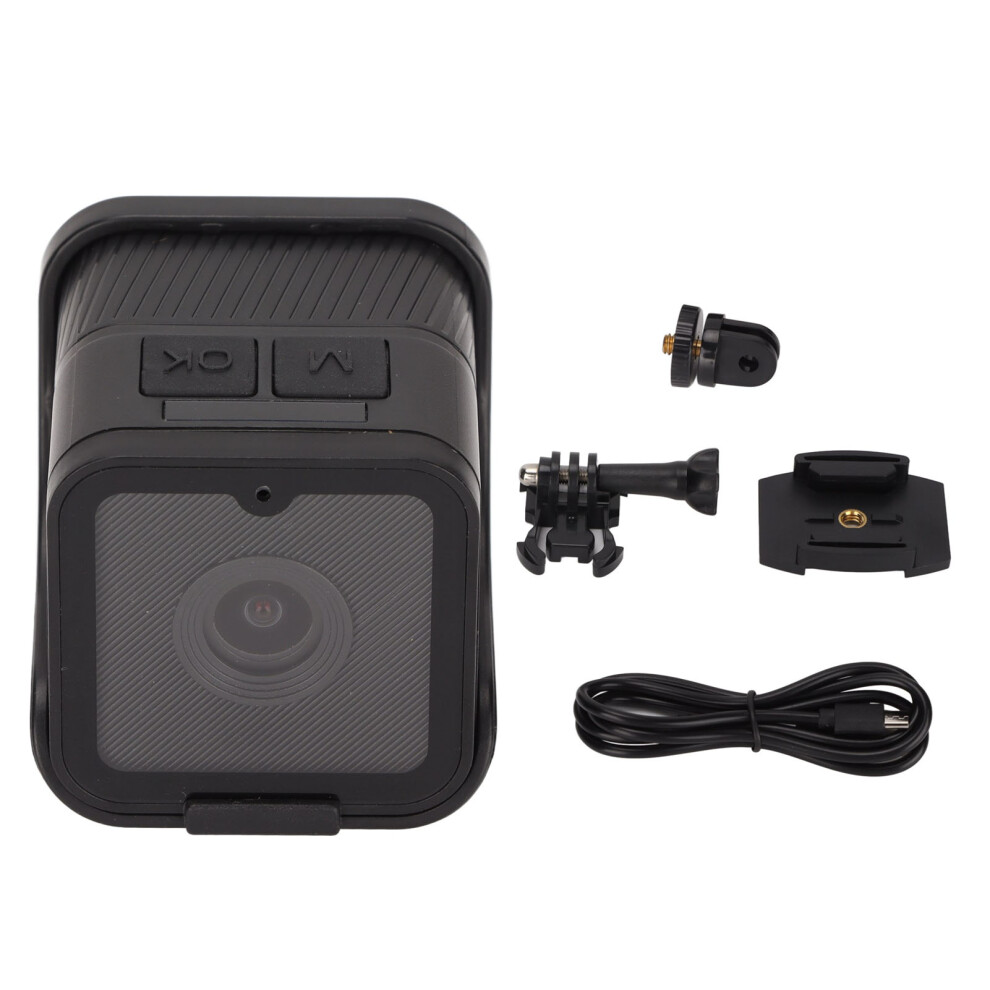 Action Camera, Premium Lens Ultra Hd Recorder With Electronic Image Stabilization, Perfect For Waterproof Outdoor Experiences (Compact And 9175034939969