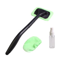 Car Window Cleaner, Quick and Easy Windshield Cleaning Water Absorption for Cars, Trucks, Suvs, Rvs and Home Windows (17.32Inches Extension Handle)