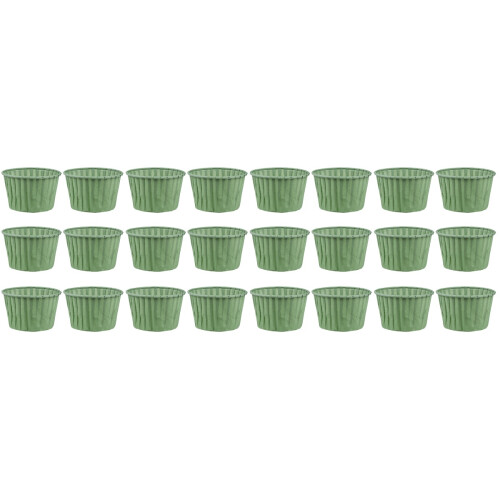 100Pièces Moules À Cupcakes Vert Pour Gâteaux Muffins