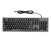 Wired Mechanical Keyboard, Ergonomic Design, Led Backlit, 104Keys With High Strength Abs Material And Mechanical Switch For Gaming And Office Use