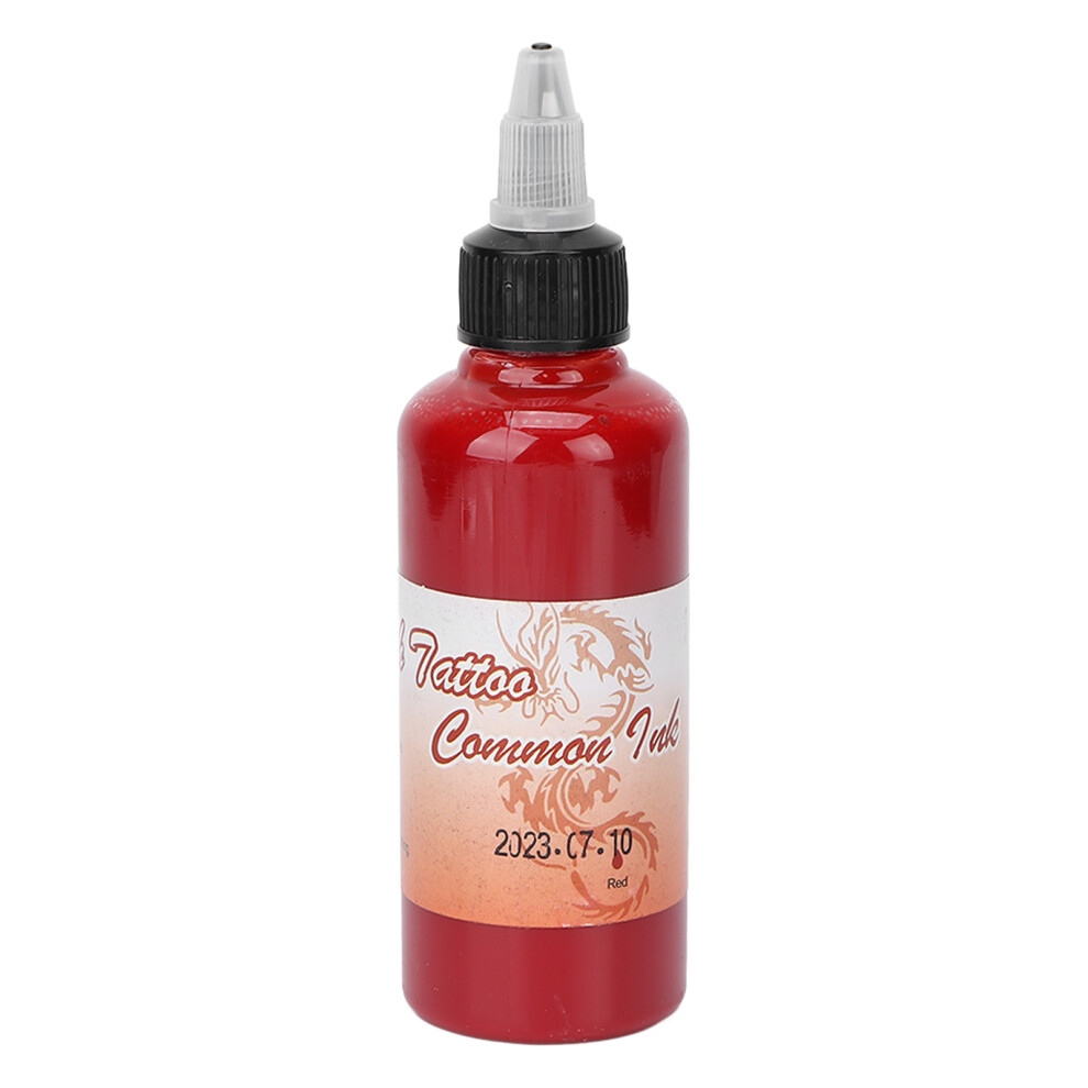 Uniform Color Professional Tattoo Ink, Superior Quality Smooth Flow Rate, for Makeup Theater Festivals School Carnivals Birthday Parties Role Playing