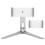 Adjustable Universal Tablet Stand, Rotatable Display for Optimal Viewing, Cable Management System, Easy to Adjust for Various Angles, Portable 1