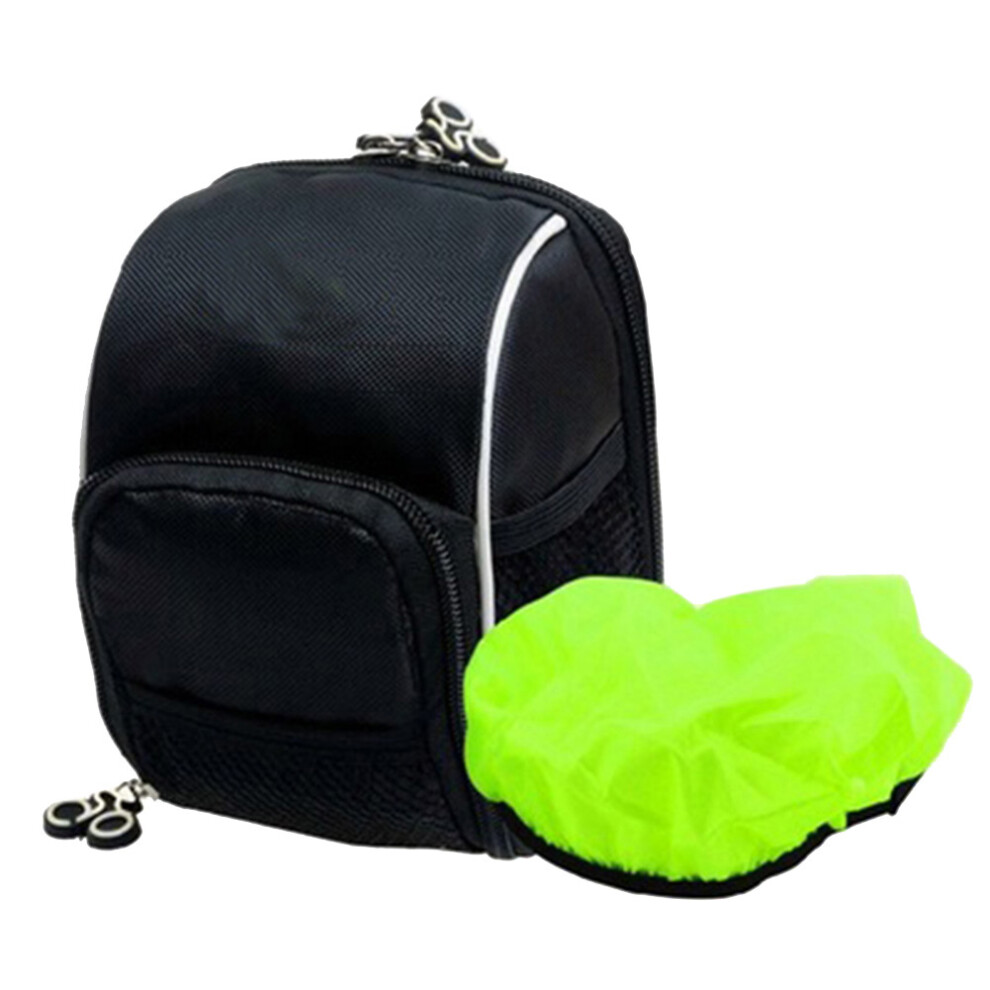 Effortless Ride Companion, Handlebar Bag With Plenty Of Pockets And Easy Installation Black 9175034941290