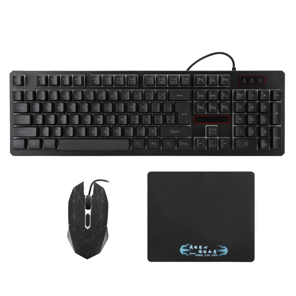 Rgb Backlit Gaming Gear, Exquisite Mouse Pad For Smooth Gliding, Comfortable Gaming Experience With Foldable Stand, Dpi Adjustable Gaming Mouse For 9479868273207