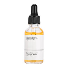 Siero illuminante per la pelle, formula idratante anti-età arricchita con vitamina C, illumina l'incarnato e riduce le macchie scure, testato