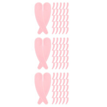 150Pièces Petites Cuillères Outils Rose Réutilisables Face