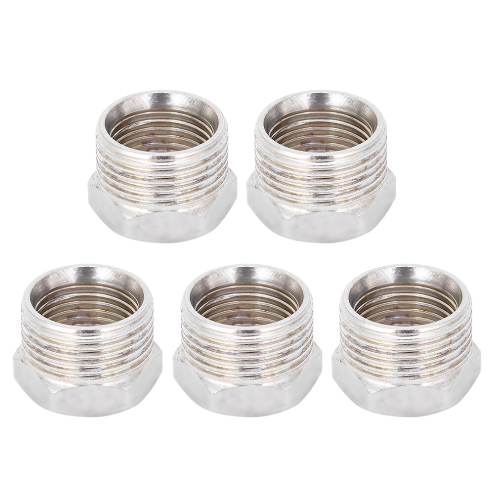 Hexagonal Sleeve Adapter For Plumbing And Compressed Air Systems, High Pressure Pipe Fitting With Stainless Steel Reducing Bushing, Npt Threaded 9425574433015