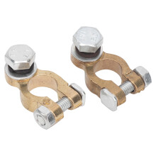 Premium Car Battery Terminal Clamp 2pcs 300A Large Current M10 Single Screw